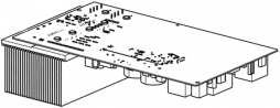 Mitsubishi T7W-AW2-323 Outdoor Power PC Board, Supersedes: T7W-AW1-323 and T7W-AW0-323